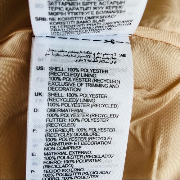 Adidas Parley 2PC Tracksuit Set Men’s Large Beige HL9397 Long Sleeves Full Zip - Picture 9 of 16